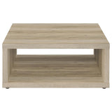 Frisco 2-piece Coffee and End Table Set Distressed Pine - 710518-S2