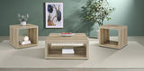 Frisco 3-piece Coffee and End Table Set Distressed Pine - 710518-S3