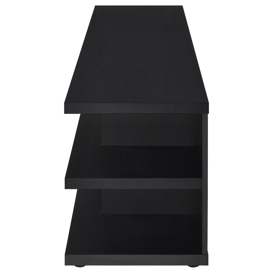 Cartmill 78-inch 2-tier TV Stand Media Console Black - 710533