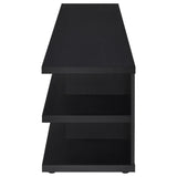 Cartmill 78-inch 2-tier TV Stand Media Console Black - 710533