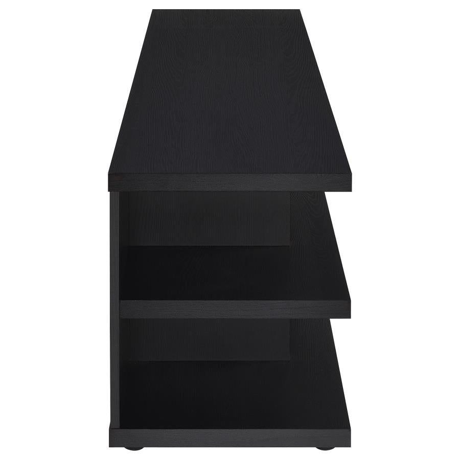 Cartmill 78-inch 2-tier TV Stand Media Console Black - 710533