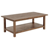 Payne 2-piece Coffee and End Table Set Distressed Brown - 710548-S2A