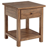 Payne 2-piece Coffee and 1-drawer End Table Set Brown - 710548-S2