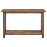 Payne Wood Entryway Sofa Console Table Distressed Brown - 710549
