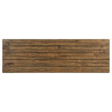 Payne Wood Entryway Sofa Console Table Distressed Brown - 710549