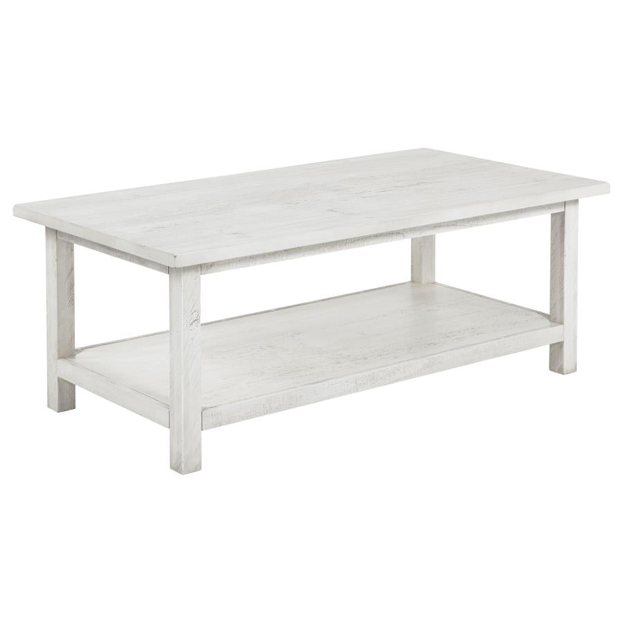 Payne 2-piece Coffee and 1-drawer End Table Set White - 710558-S2