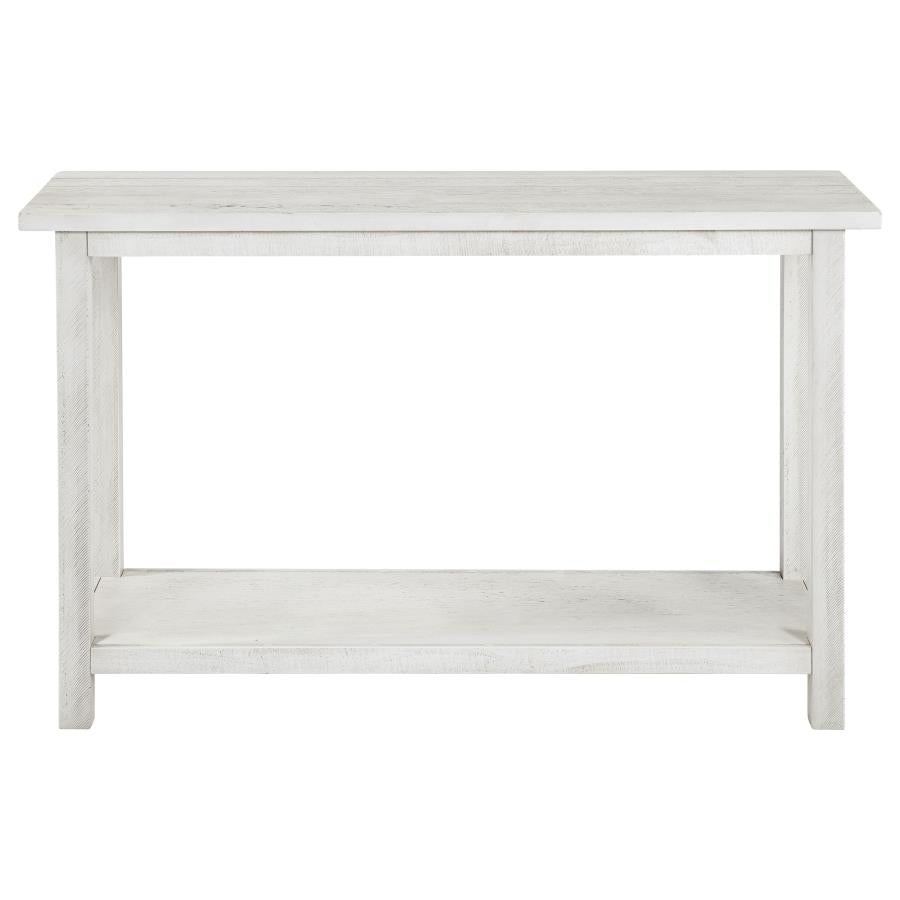 Payne Wood Entryway Sofa Console Table White - 710559