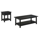 Payne 2-piece Coffee and 1-drawer End Table Set Java - 710568-S2