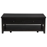 Concord 2-piece Coffee and End Table Set Distressed Java - 710578-S2