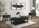Concord 3-piece Coffee and End Table Set Distressed Java - 710578-S3