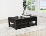 Concord 2-drawer Rectangular Coffee Table Distressed Java - 710578