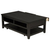 Concord 2-drawer Rectangular Coffee Table Distressed Java - 710578