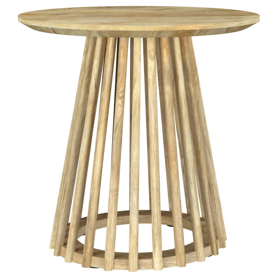 Touhy 3-piece Round Coffee and End Table Set Natural Mango - 710608-S3