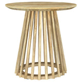Touhy 3-piece Round Coffee and End Table Set Natural Mango - 710608-S3