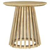 Touhy 3-piece Round Coffee and End Table Set Natural Mango - 710608-S3