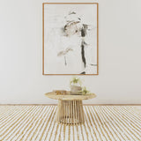 Touhy Round Solid Wood Cocktail Coffee Table Natural Mango - 710608
