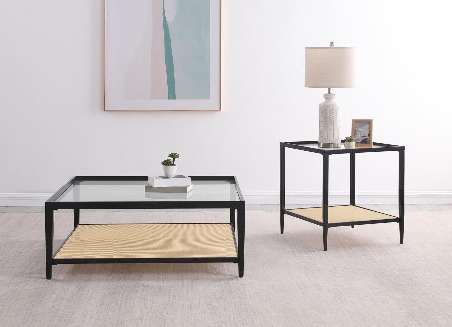 Amherst 2-piece Coffee and End Table Set Black - 710658-S2