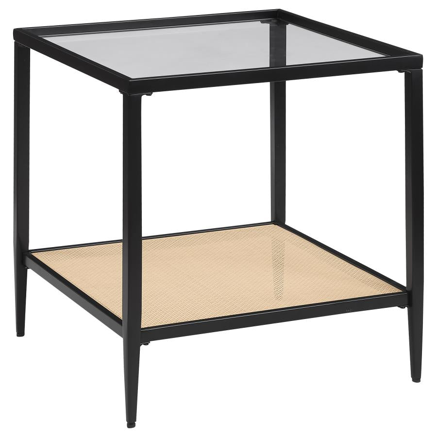 Amherst 2-piece Coffee and End Table Set Black - 710658-S2