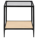 Amherst 3-piece Coffee and End Table Set Black - 710658-S3