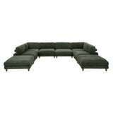 Modern Modular Sectional With Adjustable Back Support