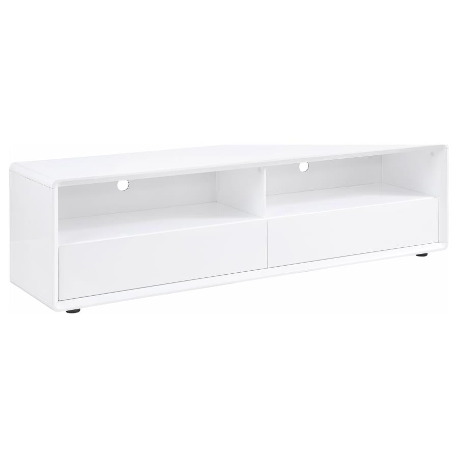 Ellice 71-inch TV Stand Media Console White - 710750