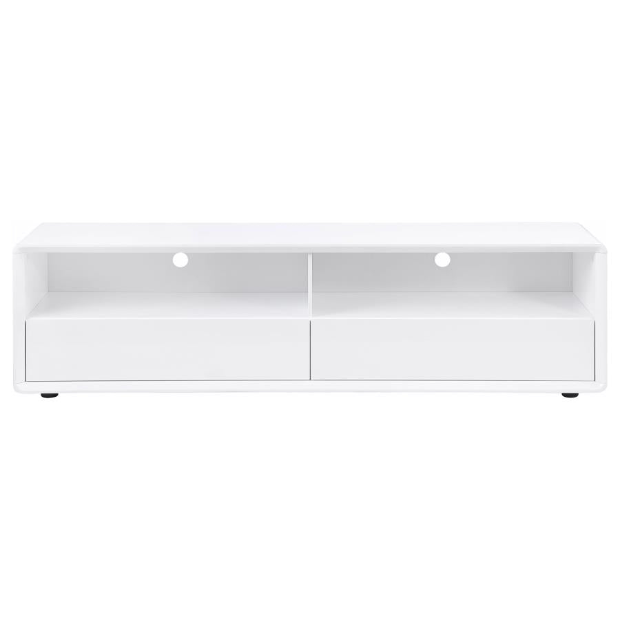 Ellice 71-inch TV Stand Media Console White - 710750