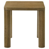 Castlewood Engineered Wood Accent Side End Table Brown Oak - 710857