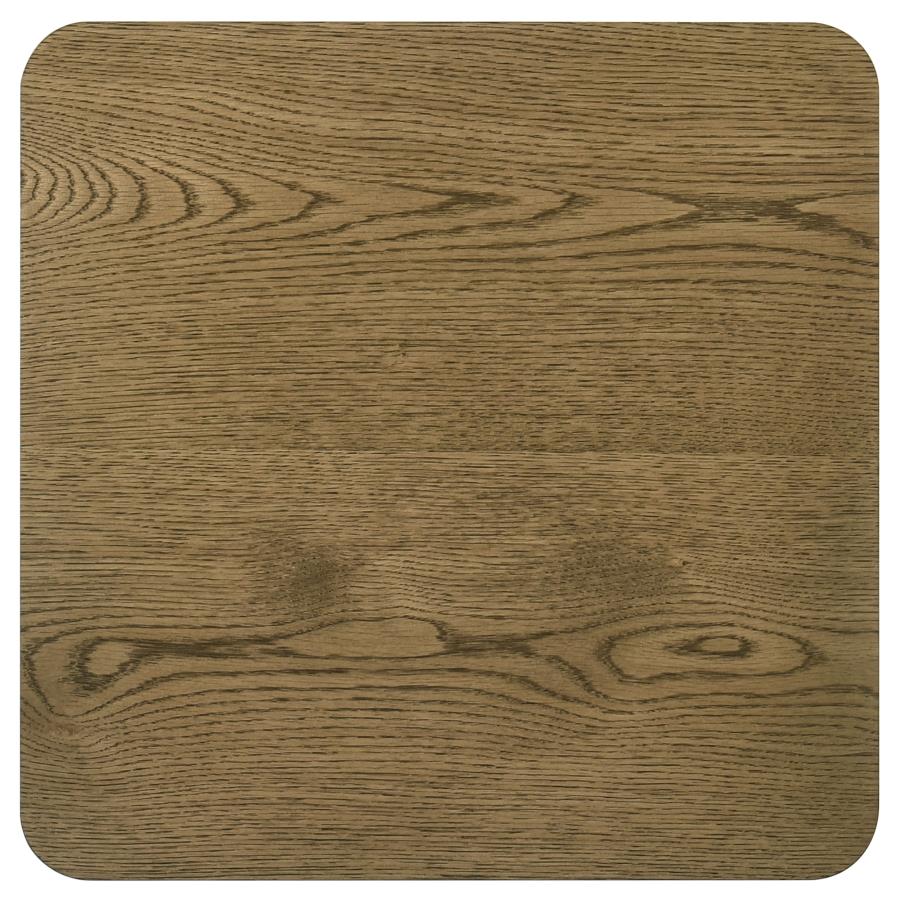 Castlewood Engineered Wood Accent Side End Table Brown Oak - 710857