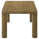Castlewood Engineered Wood Cocktail Coffee Table Brown Oak - 710858
