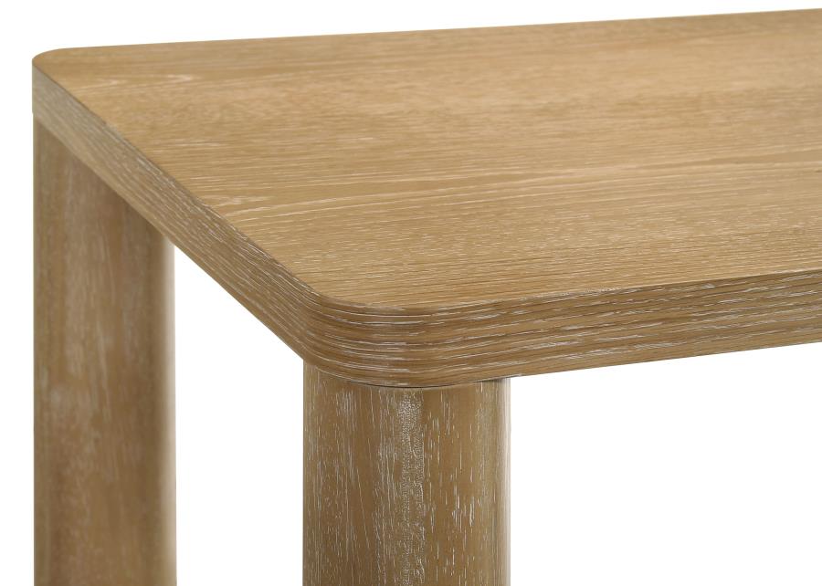 Castlewood Engineered Wood Accent Side End Table Light Oak - 710867