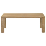 Castlewood 3-piece Cocktail Coffee Table Set Light Oak - 710868-S3