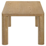 Castlewood Engineered Wood Cocktail Coffee Table Light Oak - 710868