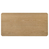 Castlewood Engineered Wood Cocktail Coffee Table Light Oak - 710868
