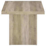 Devar 2-piece Square Coffee End Table Set Distressed Pine - 710878-S2