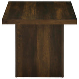 Devar 2-piece Square Coffee and End Table Set Dark Pine - 710888-S2