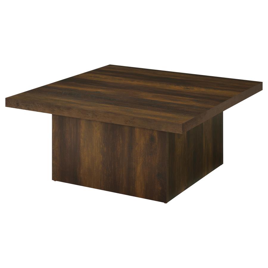 Devar 2-piece Square Coffee and End Table Set Dark Pine - 710888-S2