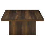 Devar 3-piece Square Coffee and End Table Set Dark Pine - 710888-S3