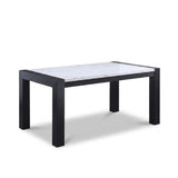 Dining Table - Charcoal / White / Charcoal