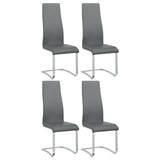 High Back Side Chairs Dining Chairs With Padded Upholstery (Set of 4)