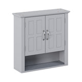 Multi Functional Wall Mounted Cabinet With Adjustable Shelves For Bathroom