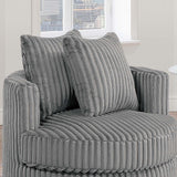 Swivel Upholstered Accent Chair For Living Room