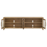 Brenham 79-inch 4-door TV Stand Media Console Washed Oak - 720130