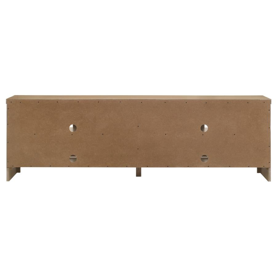 Brenham 79-inch 4-door TV Stand Media Console Washed Oak - 720130