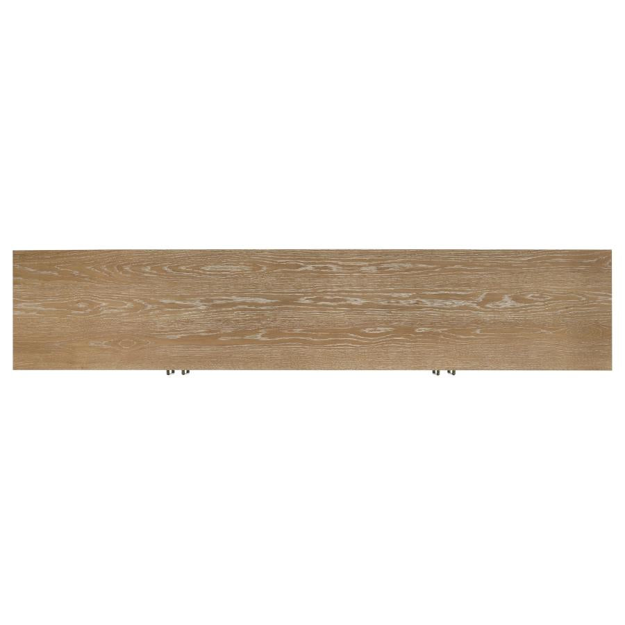 Brenham 79-inch 4-door TV Stand Media Console Washed Oak - 720130