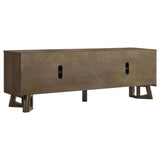 Trotter 71-inch 4-Door Wood TV Stand Media Console Brown - 720133