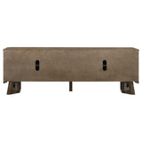 Trotter 71-inch 4-Door Wood TV Stand Media Console Brown - 720133