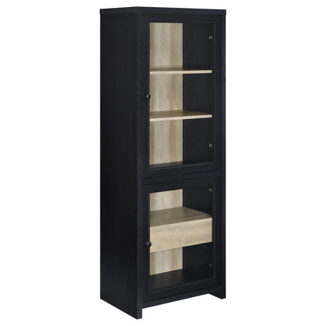 Denison 3-piece Entertainment Center 79-inch TV Stand Black - 720223-SET
