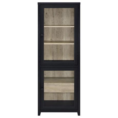 Denison 3-piece Entertainment Center 79-inch TV Stand Black - 720223-SET
