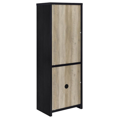 Denison 3-piece Entertainment Center 79-inch TV Stand Black - 720223-SET