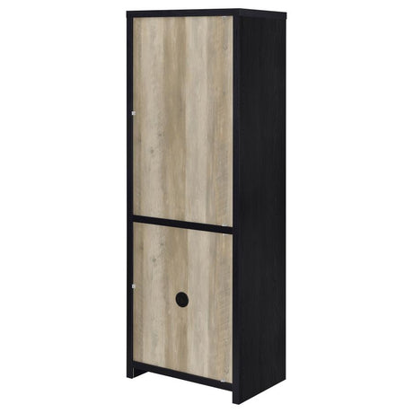 Denison 3-piece Entertainment Center 79-inch TV Stand Black - 720223-SET